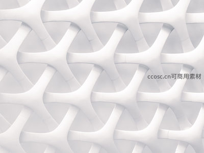白色网格结构的抽象特写