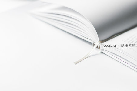 翻开的书页，知识与宁静的象征