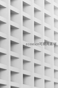 现代建筑立面的几何韵律之美