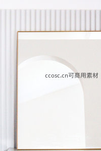 现代极简主义拱形装饰画