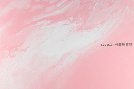 粉色与白色交融的抽象流体艺术