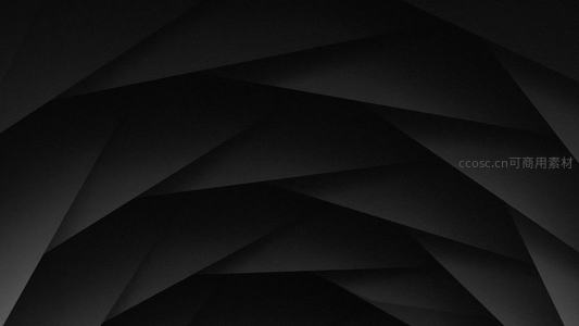 几何折纸风格暗黑背景