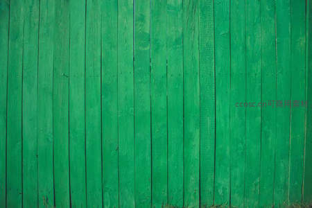 复古绿色木板墙纹理背景简约质朴