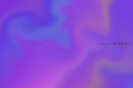 梦幻紫蓝渐变，流动的抽象色彩