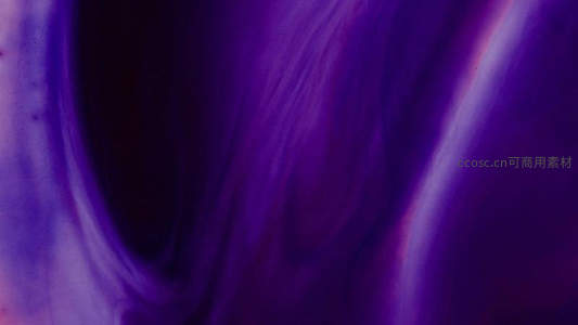 深紫流体漩涡，神秘莫测的光影