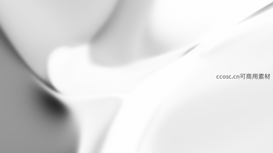 流动光影交织的抽象白色曲线
