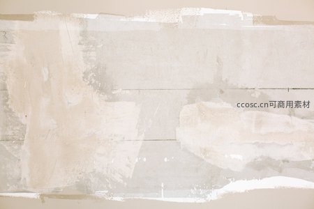 米色与灰白交织的抽象肌理画布