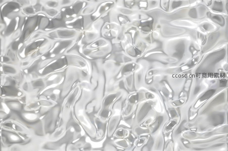 流动的液态金属光泽纹理