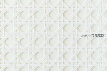 白色编织纹理的几何美感
