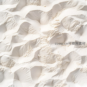 细腻白沙的几何图案