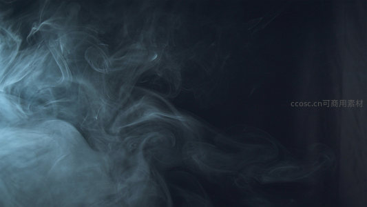 深空中的烟雾漩涡如宇宙星云