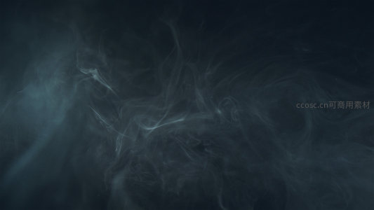深灰烟云交织的抽象画卷