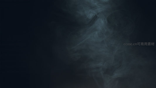 中央盘旋的迷幻烟团