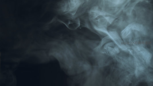 浓雾弥漫的抽象空间