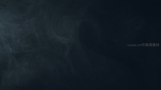 暗夜微光里缠绕的缥缈烟霭