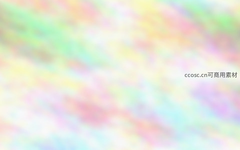 柔光彩虹色块晕染