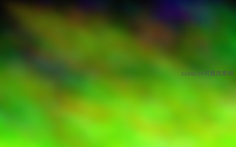 清新绿意朦胧抽象图