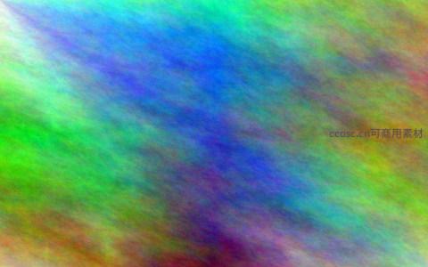 斑斓光影交织的抽象视觉盛宴