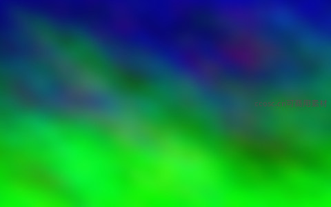 蓝绿渐变梦幻光影背景
