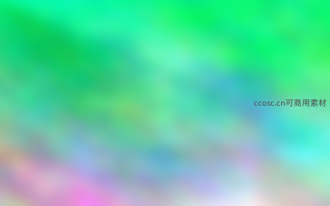 翠绿渐变柔光抽象图