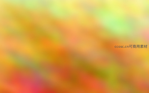 橙红暖调模糊光影图