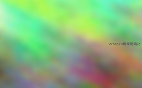 荧光绿渐变抽象视觉图