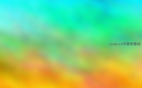 彩虹色系的梦幻渐变抽象画布