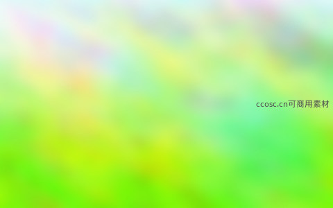 鲜亮绿黄渐变的生机盎然背景