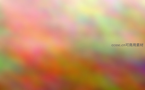 多彩梦幻的柔焦色彩世界