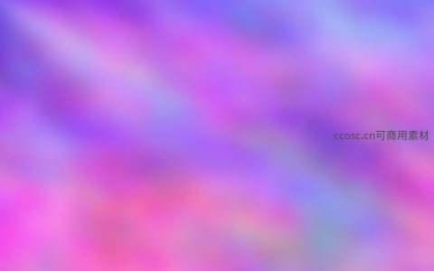 紫粉交融的迷幻光影流动