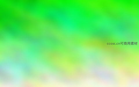 清新绿色系渐变的自然光晕背景
