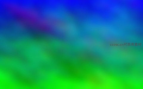 蓝绿交融的抽象色彩