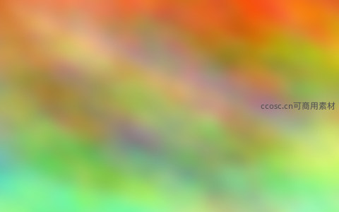 暖色调模糊光影流动