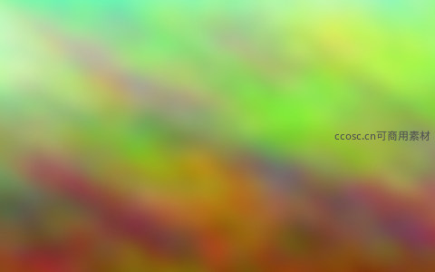 活力绿橙渐变抽象背景