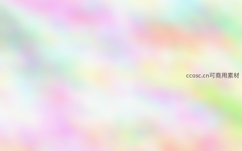 柔彩漫溢的春日梦幻渐变背景