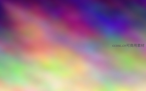 绚丽多姿的彩虹色模糊背景
