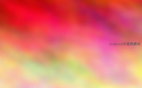 热情红粉黄渐变抽象艺术背景