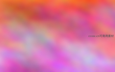 炽热粉橙梦幻色彩融合