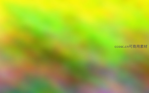 鲜亮黄绿模糊光斑自然背景
