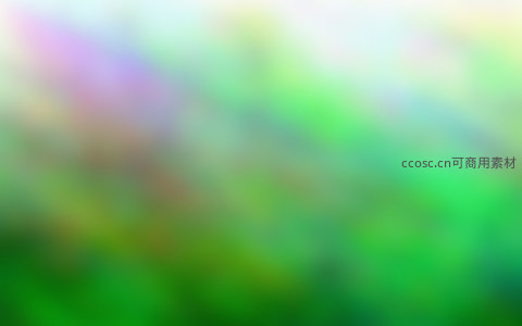 清新绿意与柔光交织的朦胧背景