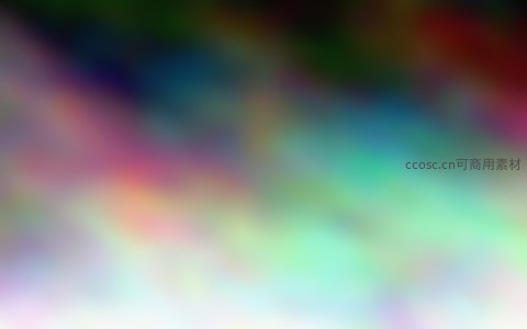 斑斓光影交织的抽象画布