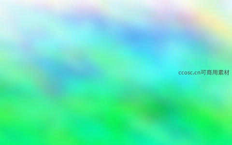 绿蓝渐变梦幻抽象背景