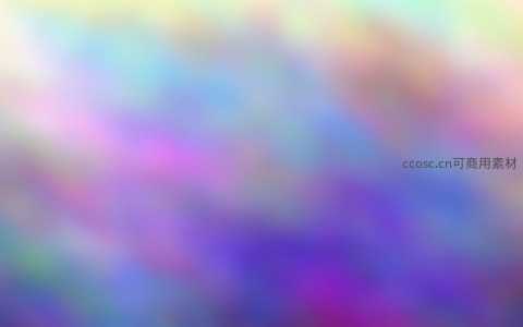 彩虹色调的朦胧抽象视觉盛宴