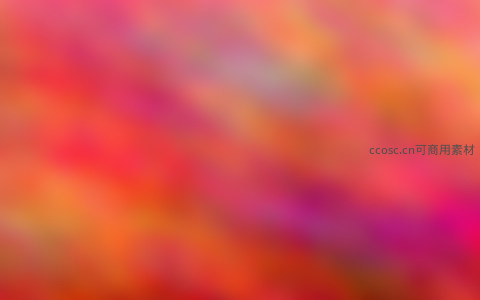 炽热橙红流动色彩背景