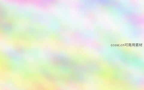 柔光彩虹色朦胧梦幻背景图