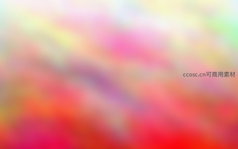 温暖红粉交织的朦胧抽象画