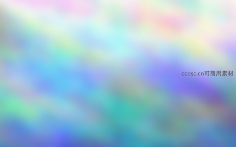 彩虹色系融合的梦幻渐变背景