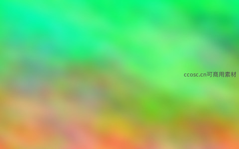 绿意盎然的梦幻色彩渐变背景