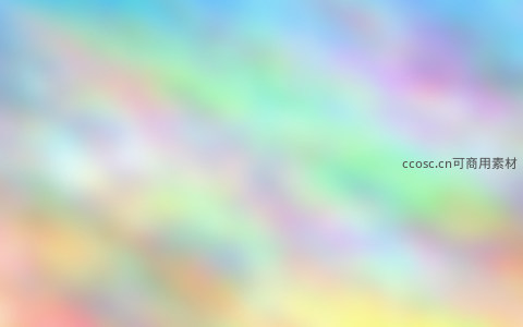 彩虹般的柔和光晕抽象背景