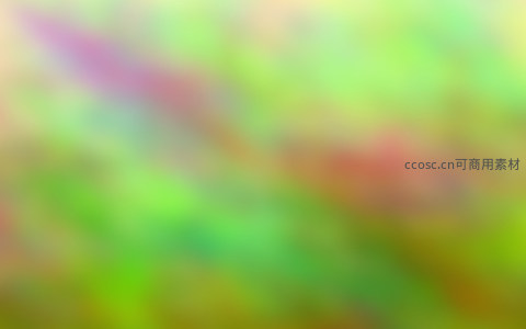 春日花园的柔焦色彩融合画面